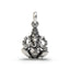 925 Silver Ganesha Pendant, Handcrafted God Jewelry for Devotion & Style