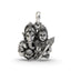 925 silver Ganesha and Hanuman pendant, handcrafted spiritual jewelry for devotion and style