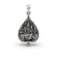 Front view of the Shiv Parivar 925 Silver Pendant showcasing Shiva, Parvati, Ganesha, and Murugan details.