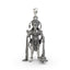 925 silver King of Salangpur pendant front view