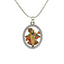 925 silver Dwarkadhish pendant front view