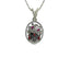 925 silver Shrinathji face pendant front view