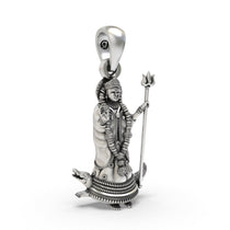 925 silver Khodiyar Maa pendant for devotion