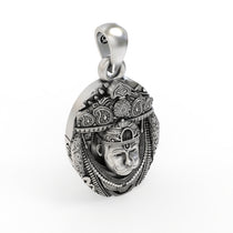 925 silver Hanuman Dada pendant for devotion