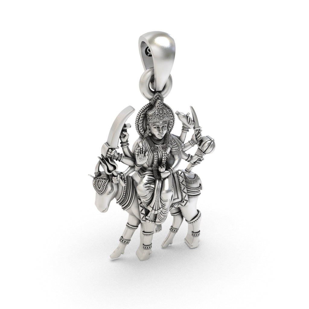 Meldi Mata silver locket design