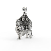 Chamunda Mata silver locket design