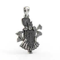 Premium 925 silver Krishna devotional locket