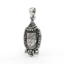 925 Silver Mahakal Pendant | Lord Shiva Devotional Locket
