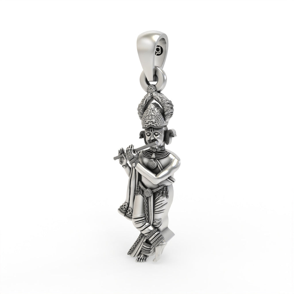Shree Gopinathji pendant side craftsmanship