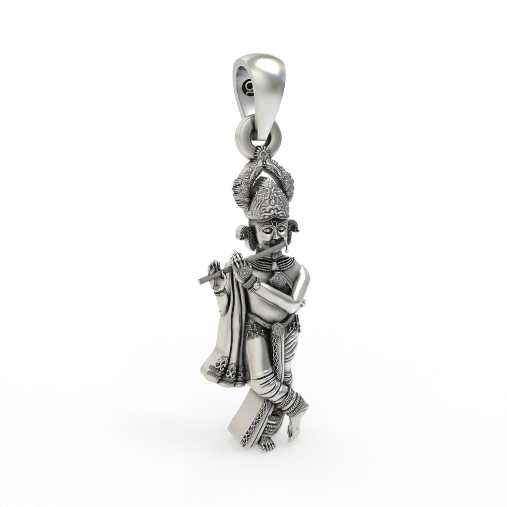 Premium 925 silver Gopinathji devotional locket