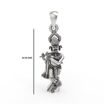 Gopinathji Maharaj silver locket for devotees