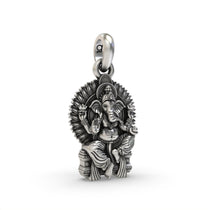 Oxidized Ganeshji Singhasan craftsmanship angle,