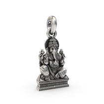 Oxidized Chaturbhuj Ganpati craftsmanship angle