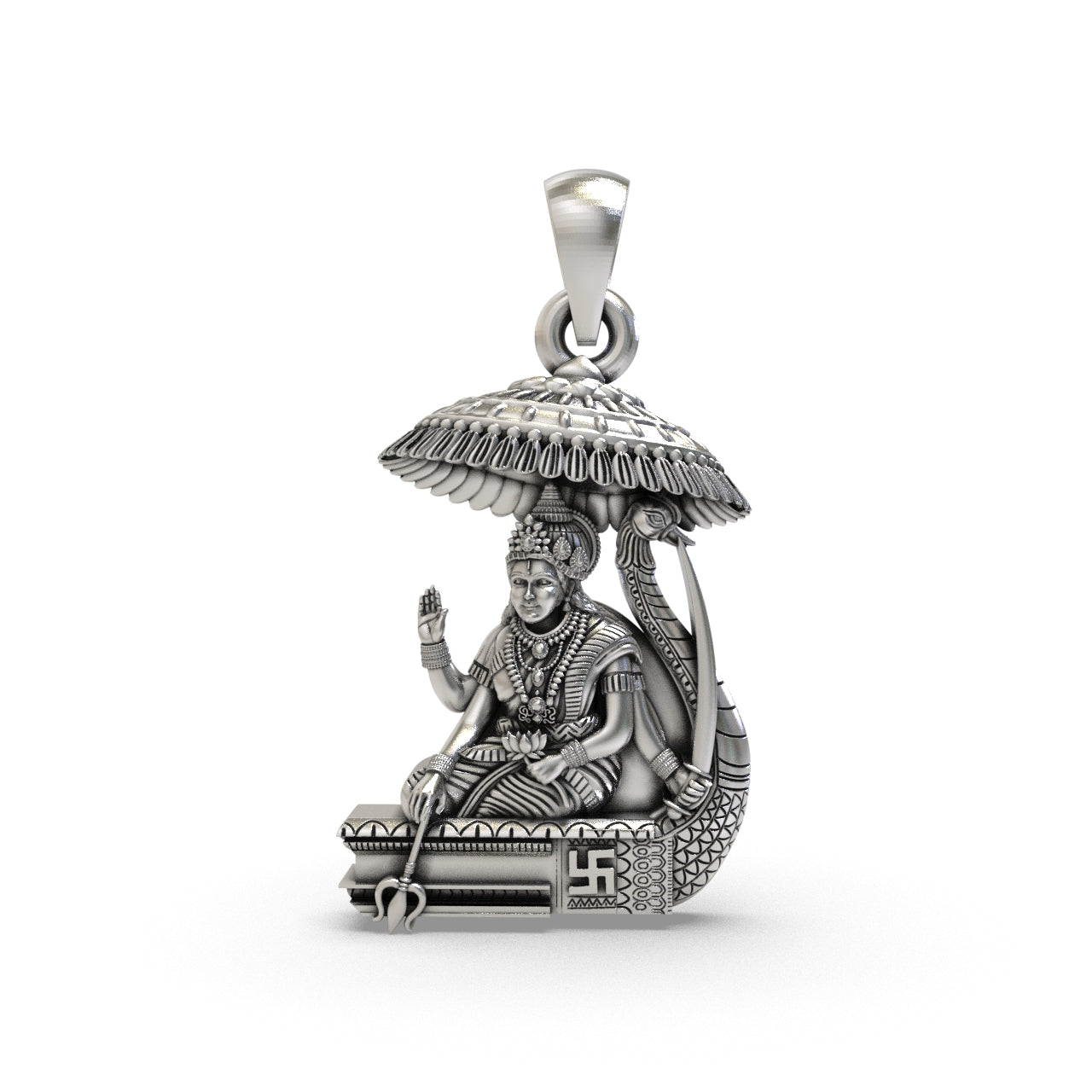 925 Silver Vahanvati Sikotar Mata Pendant Main image