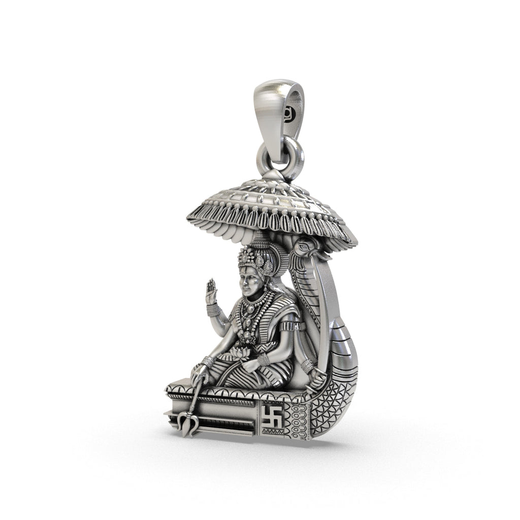 925 Silver Vahanvati Sikotar Mata Pendant