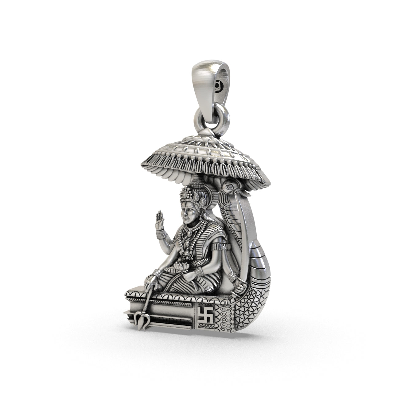 925 Silver Vahanvati Sikotar Mata Pendant