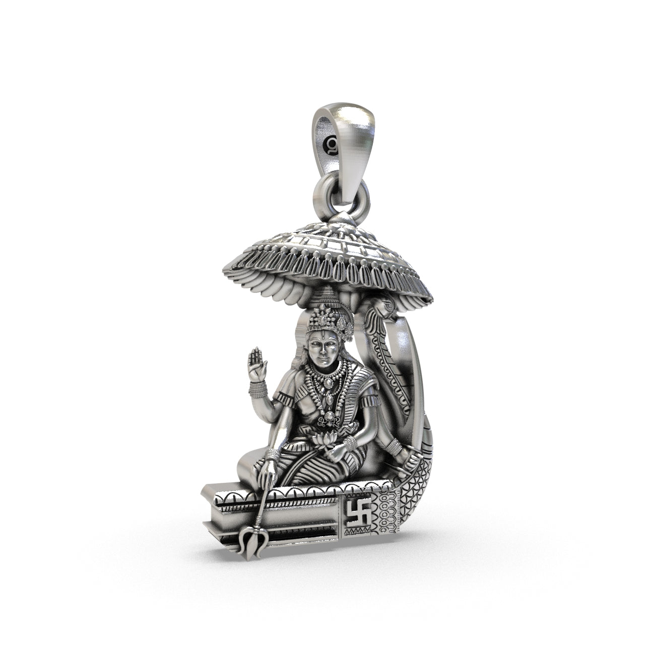 925 Silver Vahanvati Sikotar Mata Pendant