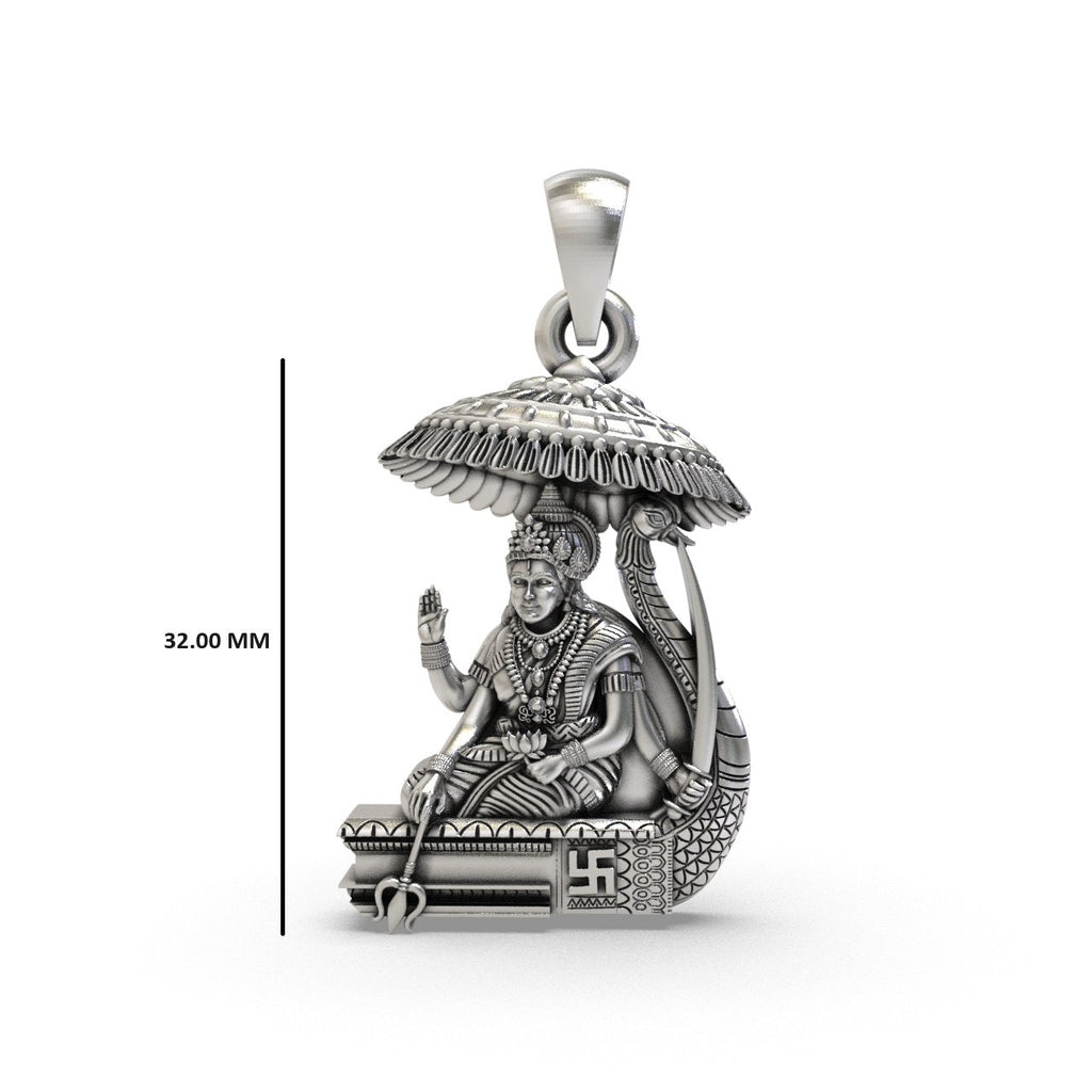 925 Silver Vahanvati Sikotar Mata Pendant