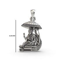 925 Silver Vahanvati Sikotar Mata Pendant