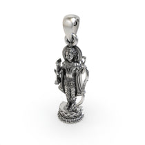 925 silver Lord Ram pendant for devotional wear,