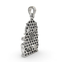 The But Bhavani Maa Pendant in 925 silver, shown with dimensions to highlight its size for daily spiritual wear.