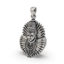 The lightweight 925 silver Renuka Devi pendant with its hollow back design for comfortable all-day spiritual wear.