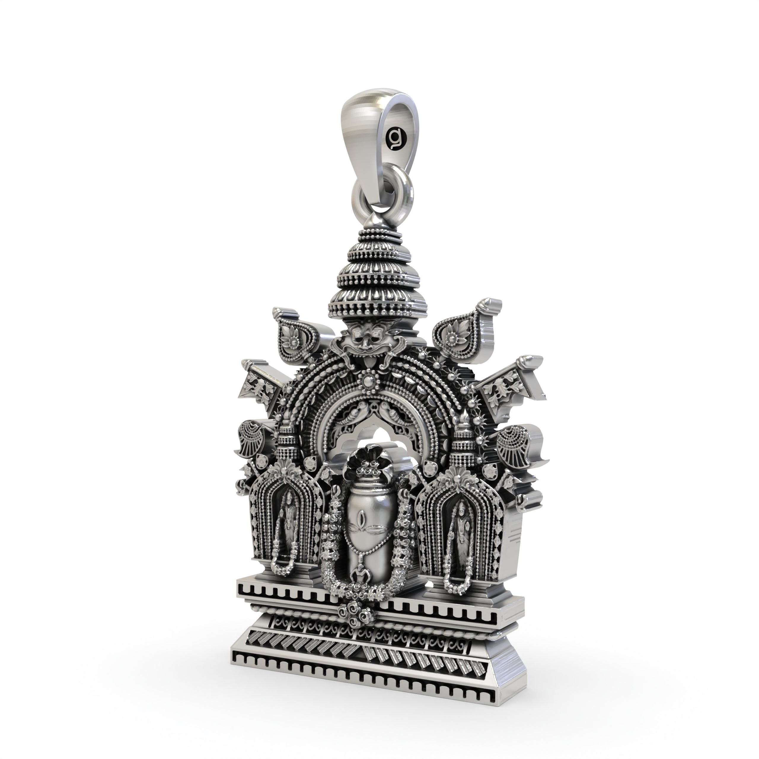 925 Silver Shivling Pendant – Divine Lord Shiva Lingam Amulet | Spiritual Protection Jewelry Secondary image