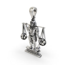 Beautifully crafted 925 Silver Idumban Pendant resting beautifully, perfect for everyday devotional wear.