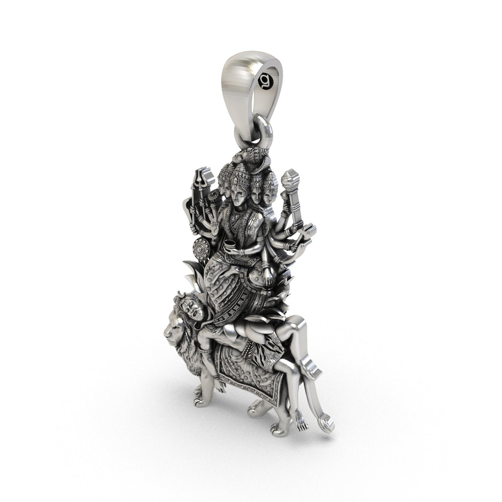 Premium Maa Kamakhya silver pendant for devotees