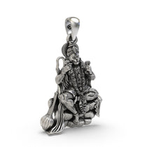 Handcrafted 925 silver Hanuman locket