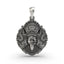 925 silver Kali Maa pendant front view