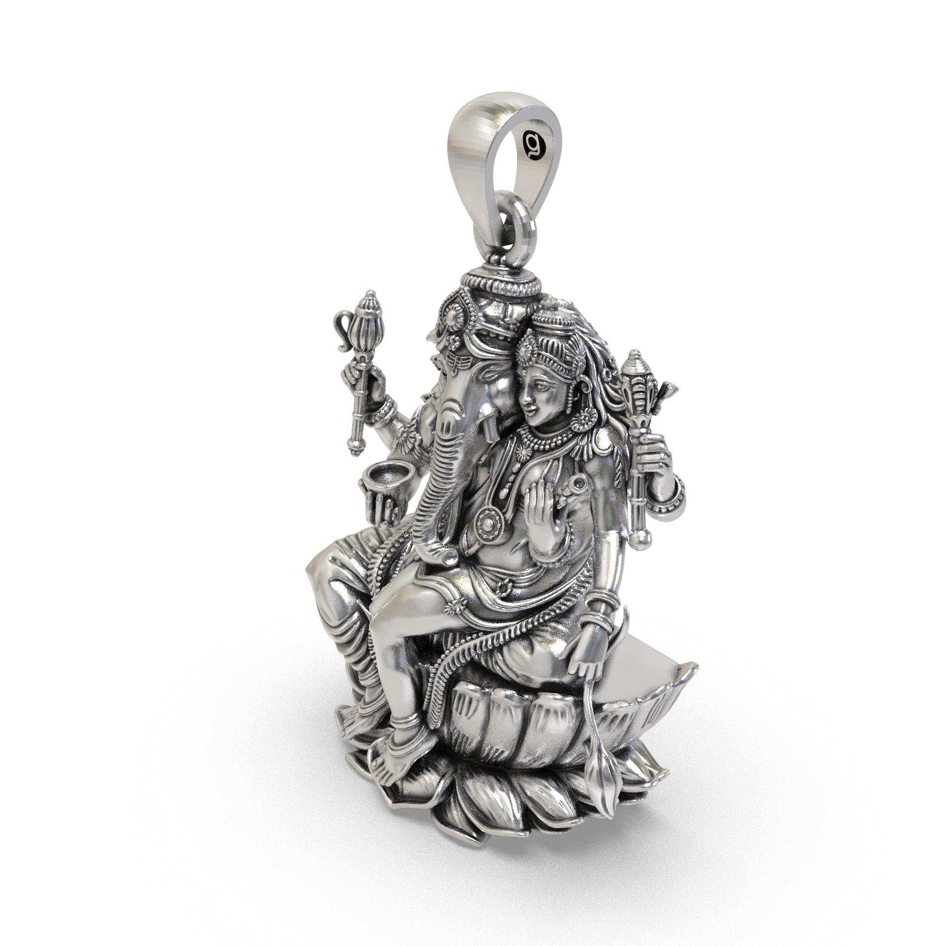 Handcrafted Ganesh pendant 