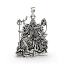 925 silver mahakali pendant spiritual jewelry
