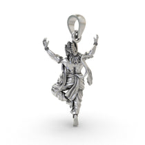 Wearable 925 silver Hanumanji devotional pendant