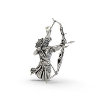 Karna 925 silver pendant front view