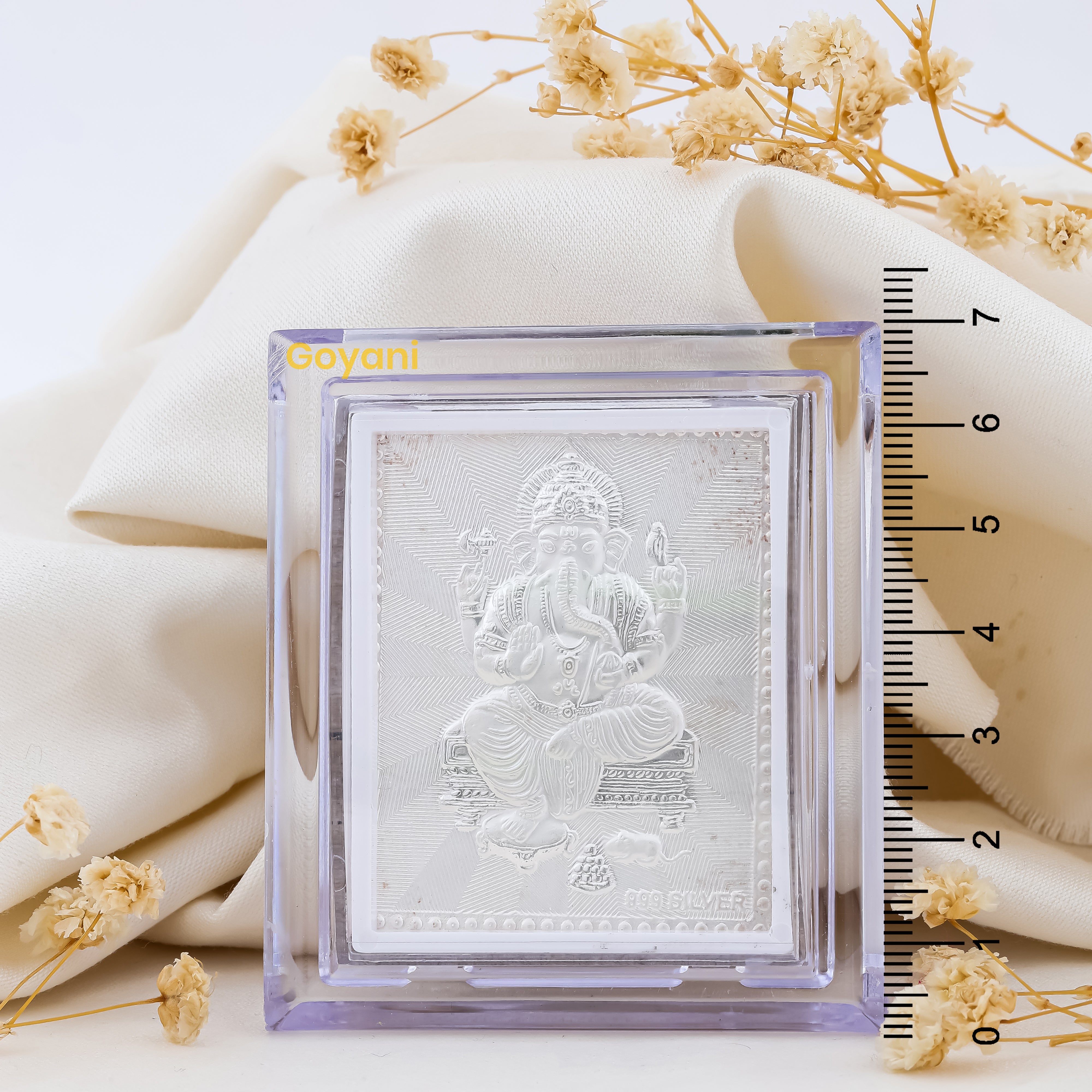 999 Silver Ganesha Stand Secondary image