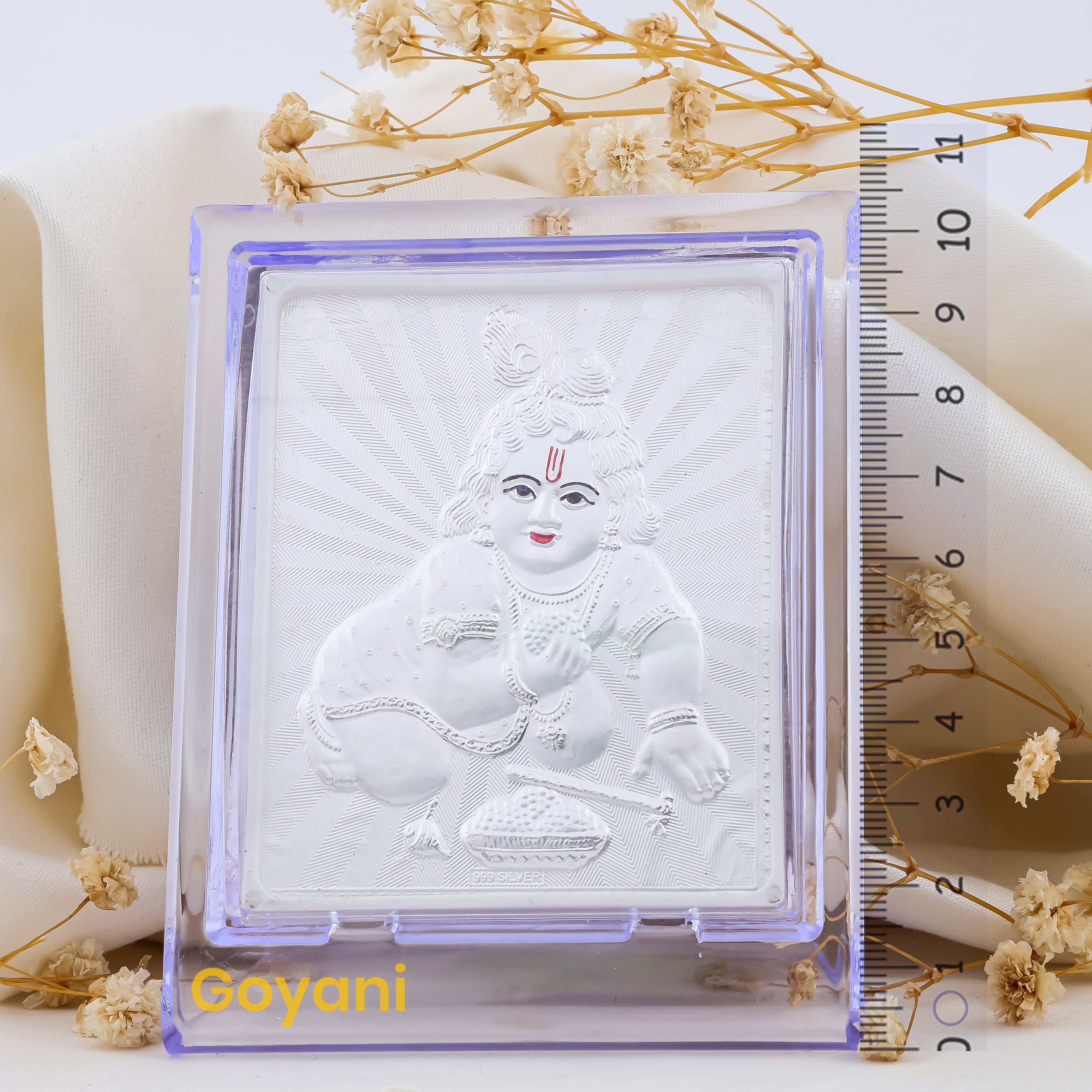 999 Silver Laddu Gopal Stand Secondary image