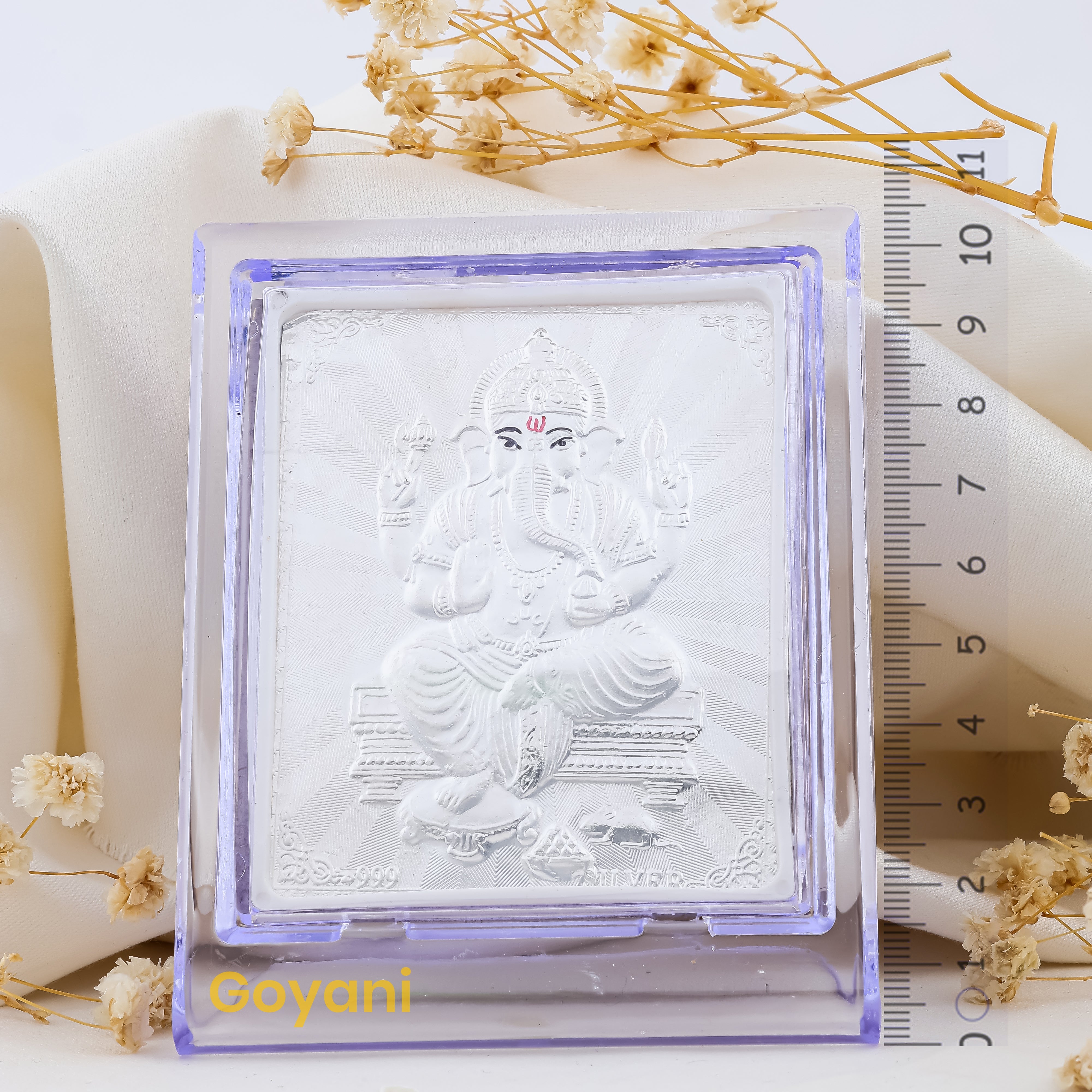999 Silver Ganesha Stand Secondary image