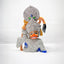 925 Silver Salangpur Kashtbhanjan Hanumanji Pendant – Unique Enamel & Stone Design for Protection & Devotion