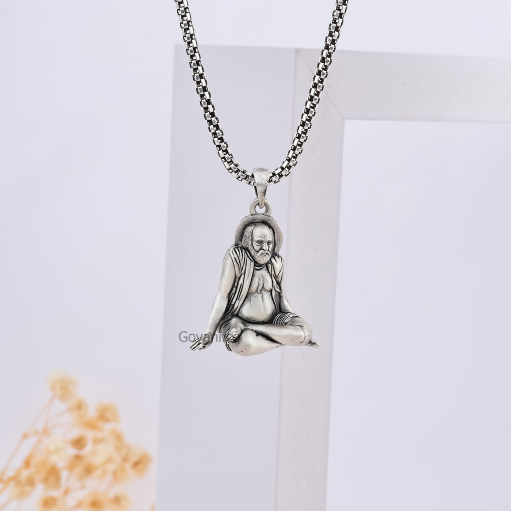925 silver devotional Bapa locket