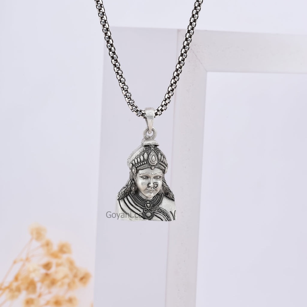 Premium Chehar Maa pendant for temple wear