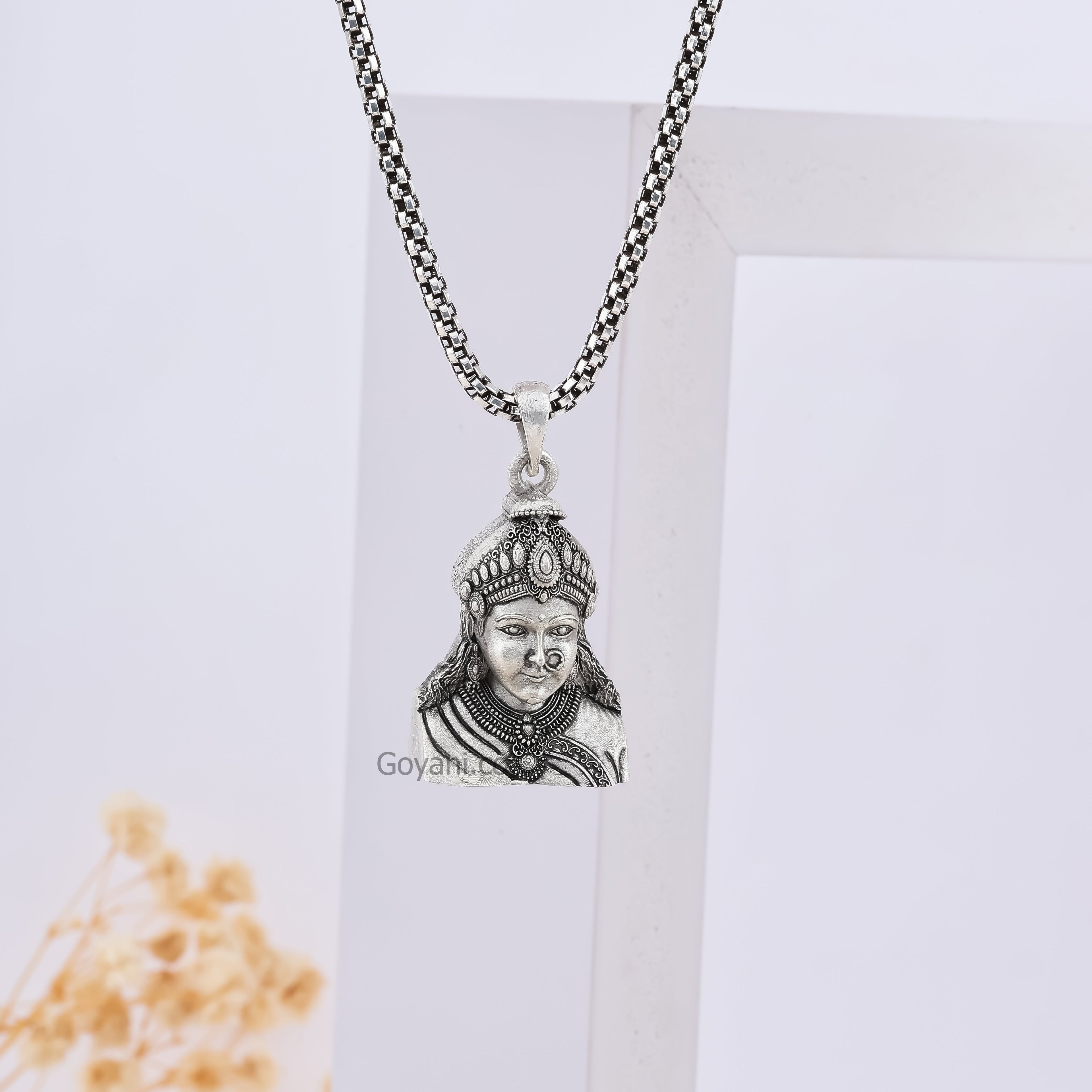 Premium Chehar Maa pendant for temple wear
