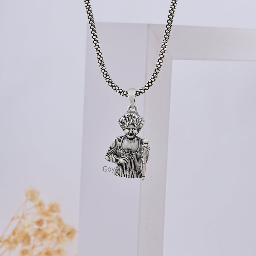 Jalaram Bapa spiritual pendant craftsmanship