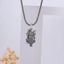 925 silver Krishna pendant for devotees