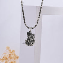 925 silver Hare Krishna devotional locket