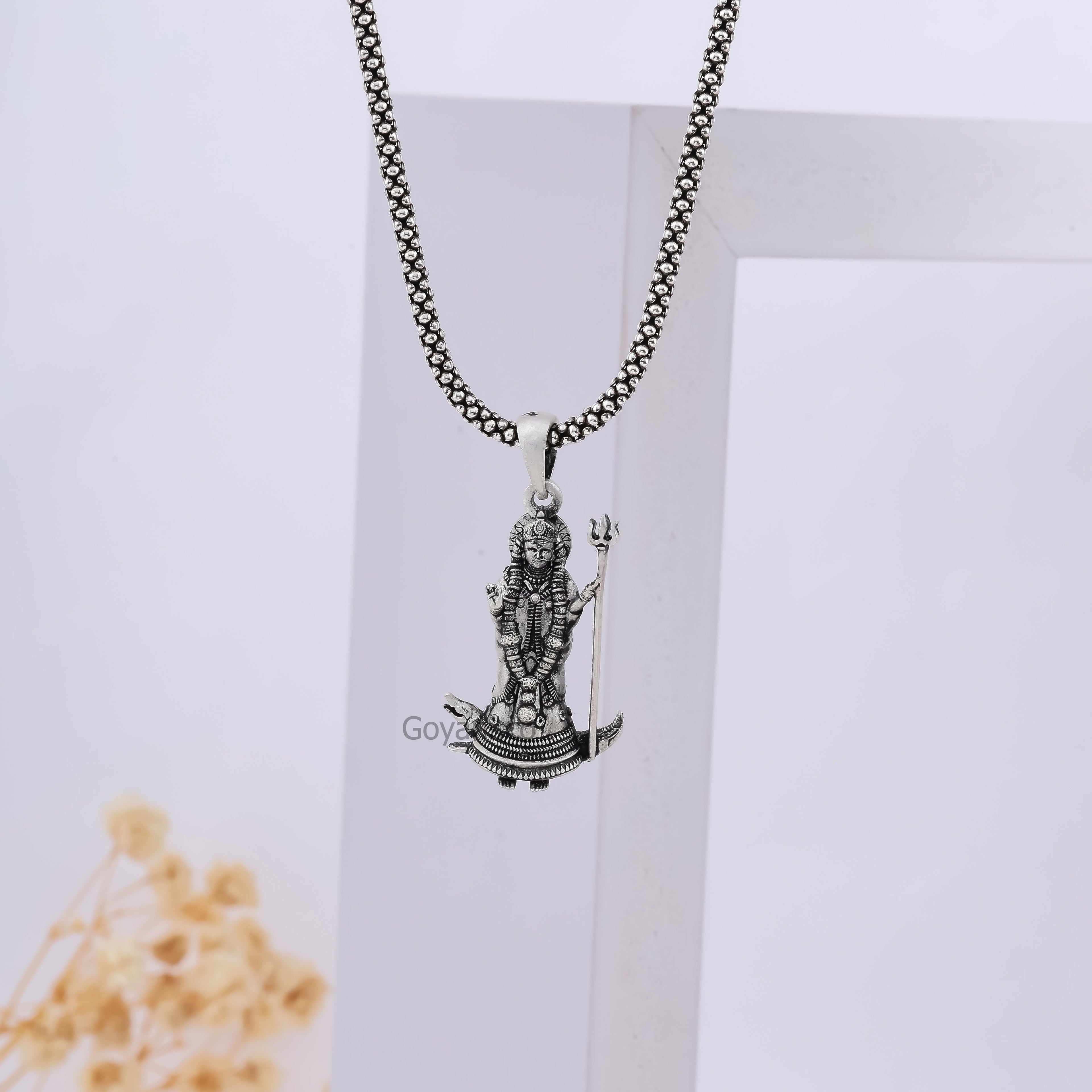 Premium Khodiyar Maa pendant in 925 silver