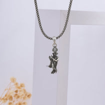 925 silver Swaminarayan devotional pendant