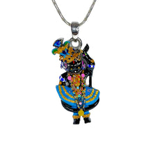 Back side and hallmark details of the authentic 925 sterling silver Shri Girdhar Lal Ji religious pendant.