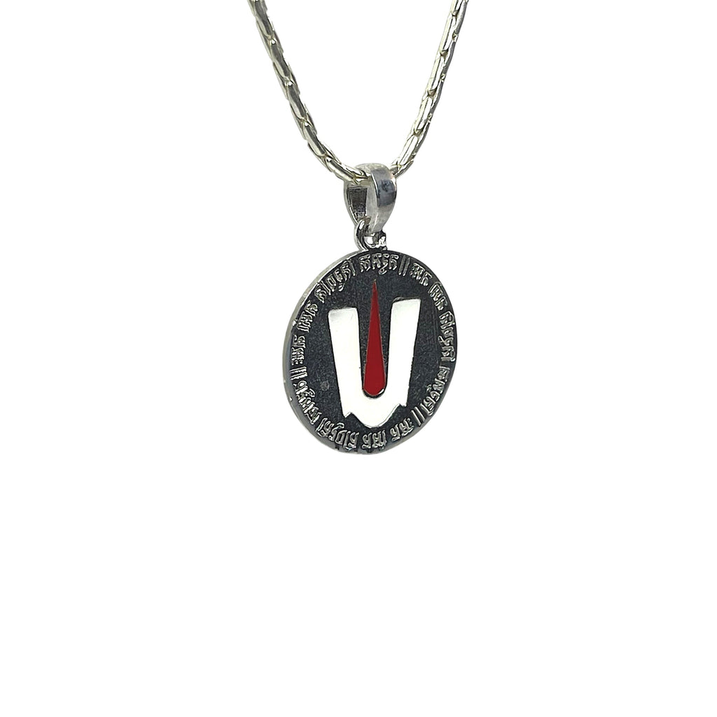 925 silver Balaji Tilak locket angle