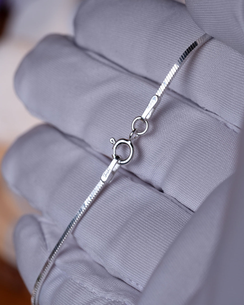 925 Silver Chain | High Polish Box Snake Chain